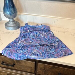 NWT Floral Blue and Purple Tankini